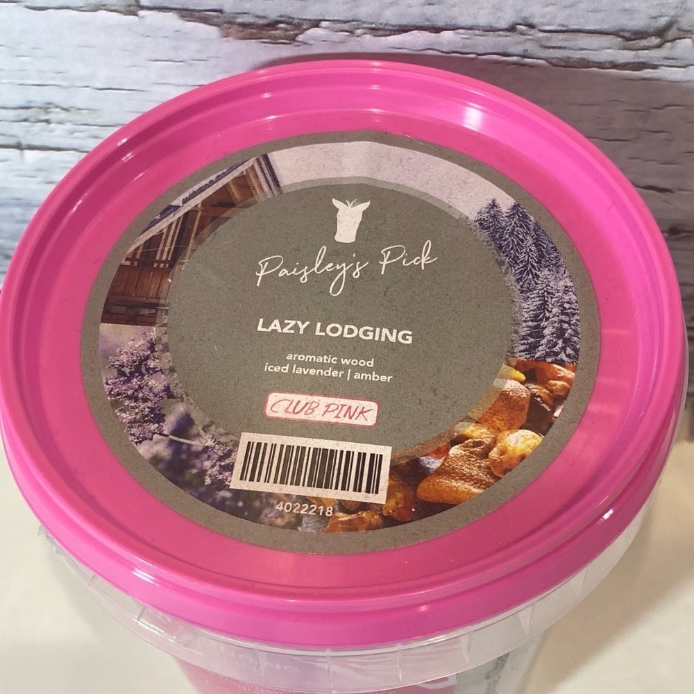 Pink Zebra Lazy Lodging Sprinkles Retired Soy Wax Melts 3.75oz Bag